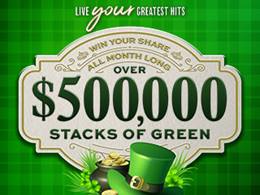 Over $500K Stacks of Green